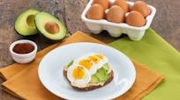 Open-Faced Egg Sandwich with Hummus & Avocado Open-Faced Egg Sandwich with Hummus & Avocado
