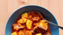Low-fat beef goulash Low-fat beef goulash