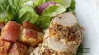 Garlic-Rosemary Pork Tenderloin Garlic-Rosemary Pork Tenderloin