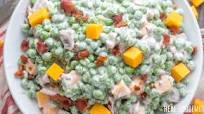 Creamy Bacon Pea Salad Recipe Creamy Bacon Pea Salad Recipe