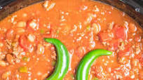 Slow Cooker Hot Chili Slow Cooker Hot Chili