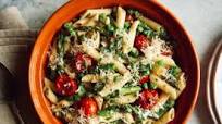 Penne with Asparagus and Cherry Tomatoes (Spring) Penne with Asparagus and Cherry Tomatoes (Spring)