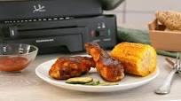 Muslos de pollo con salsa barbacoa ¡Muy fácil de hacer! Muslos de pollo con salsa barbacoa ¡Muy fácil de hacer!
