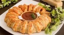 Puff Pizza Ring Recipe Puff Pizza Ring Recipe
