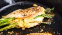 Asparagus & Cheese Stuffed Chicken Asparagus & Cheese Stuffed Chicken