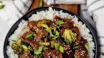 Healthy Instant Pot Mongolian Beef Healthy Instant Pot Mongolian Beef