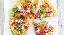 Cauliflower Flatbread Pizza Cauliflower Flatbread Pizza