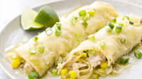 Turkey and Green Chile Enchiladas Turkey and Green Chile Enchiladas
