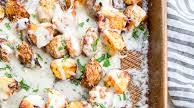 Cheesy Air Fryer Potatoes Cheesy Air Fryer Potatoes