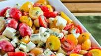 Cherry Tomato Caprese Salad Cherry Tomato Caprese Salad