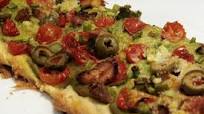 Dairy-Free Mexican Pizza with Avocado Cream Sauce Dairy-Free Mexican Pizza with Avocado Cream Sauce