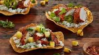 Tandoori Chicken Tostada Tandoori Chicken Tostada