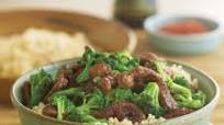 Mongolian Beef & Broccoli with Rice Mongolian Beef & Broccoli with Rice