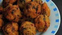Black-eyed Peas Fritters/Karamani Pakoda Black-eyed Peas Fritters/Karamani Pakoda
