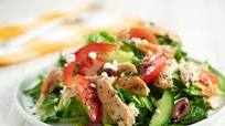 Greek Chicken Salad with feta-oregano dressing Greek Chicken Salad with feta-oregano dressing