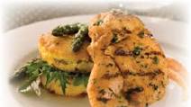 Grilled Pheasant with Morel Polenta & roasted Tomato Couli Grilled Pheasant with Morel Polenta & roasted Tomato Couli