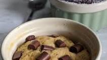 1 Minute Mug Microwave Chocolate Chip cookie