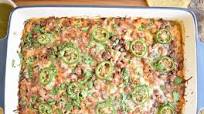 Salsa Verde Chicken Tostada Casserole Salsa Verde Chicken Tostada Casserole