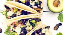 Mushroom Carnitas + Creamy Cilantro Lime Sauce Mushroom Carnitas + Creamy Cilantro Lime Sauce