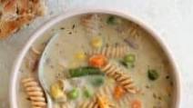 Creamy Vegetable Pasta Soup Recipe Creamy Vegetable Pasta Soup Recipe