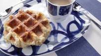 Traditional Belgian Liège Waffle Traditional Belgian Liège Waffle