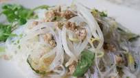 Cellophane Noodles with Pork and Thai Basil Recipe Cellophane Noodles with Pork and Thai Basil Recipe