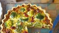 Broccoli and tomato quiche Broccoli and tomato quiche