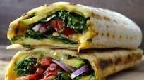 GRILLED ZUCCHINI HUMMUS WRAP GRILLED ZUCCHINI HUMMUS WRAP