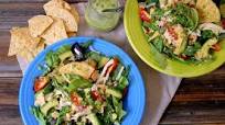 Guacamole Greens Salad with Cilantro Lime Vinaigrette Guacamole Greens Salad with Cilantro Lime Vinaigrette