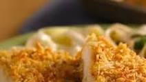 Crispy Garlic-Parmesan Chicken Crispy Garlic-Parmesan Chicken