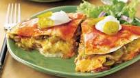 Stove-Top Chicken Enchilada Lasagna Stove-Top Chicken Enchilada Lasagna