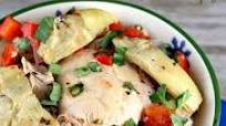 Slow Cooker French Basil Chicken Slow Cooker French Basil Chicken