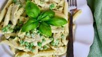 Creamy Artichoke, Pea and Pesto Pasta Salad Creamy Artichoke, Pea and Pesto Pasta Salad