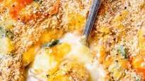 Cheesy Potato Chicken Sausage Casserole Cheesy Potato Chicken Sausage Casserole