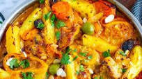 Instant Pot Moroccan Chicken With Lemon, Olives & Potatoes Instant Pot Moroccan Chicken With Lemon, Olives & Potatoes