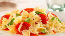 Barilla® Mini Farfalle with Cherry Tomatoes, Basil & Mozzarella Cheese | Barilla.com Barilla® Mini Farfalle with Cherry Tomatoes, Basil & Mozzarella Cheese | Barilla.com