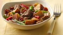 Slow-Cooker Steak and Potatoes Dinner Slow-Cooker Steak and Potatoes Dinner