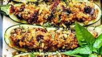 Mediterranean Zucchini Boats Mediterranean Zucchini Boats