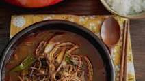 Korean Spicy Beef Vegetable Soup (Yukgaejang) Korean Spicy Beef Vegetable Soup (Yukgaejang)