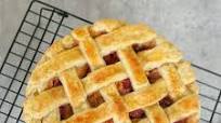 Peach Rhubarb Pie Peach Rhubarb Pie