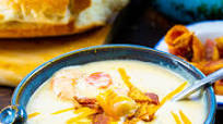 Creamy Potato Soup with Shrimp Creamy Potato Soup with Shrimp