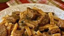 Home-Style Beef 'n Noodles with Mushrooms & Onions Home-Style Beef 'n Noodles with Mushrooms & Onions