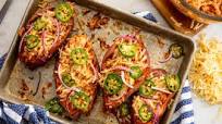 BBQ Chicken Twice-Baked Potatoes BBQ Chicken Twice-Baked Potatoes