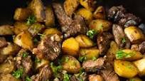 Asian Steak Bites and Potatoes Asian Steak Bites and Potatoes