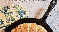 Garlic Rosemary Skillet Bread Garlic Rosemary Skillet Bread