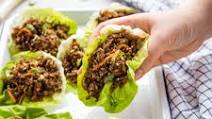 Low Carb Korean Beef Lettuce Wraps Low Carb Korean Beef Lettuce Wraps