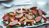 Herb and spiced lamb salad Herb and spiced lamb salad
