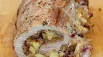 Pork Loin Roast with Apple Cranberry and Walnut Stuffing Pork Loin Roast with Apple Cranberry and Walnut Stuffing