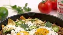Chilaquiles de carnitas Chilaquiles de carnitas