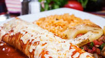 Burrito enchilado entomatado Burrito enchilado entomatado